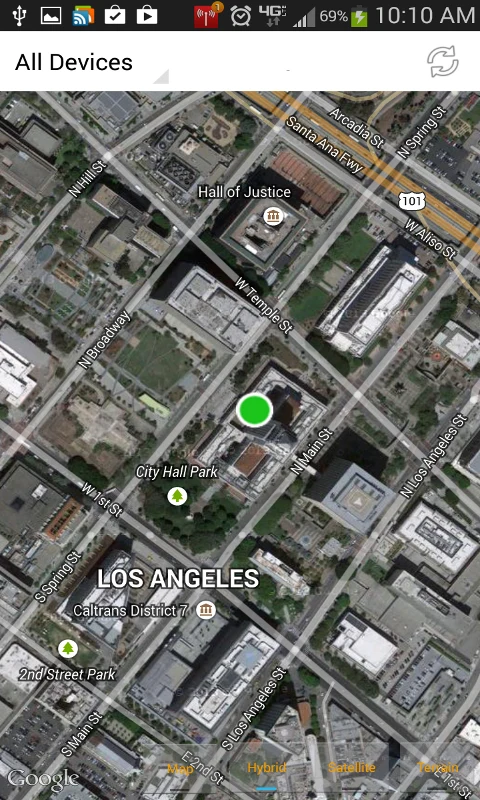 xfi Find iPhone iCloud Android screenshot