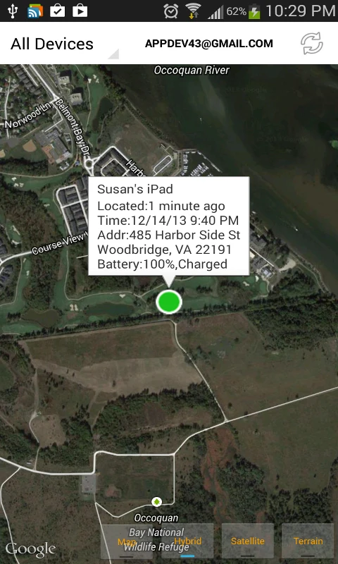 xfi Find iPhone iCloud Android screenshot